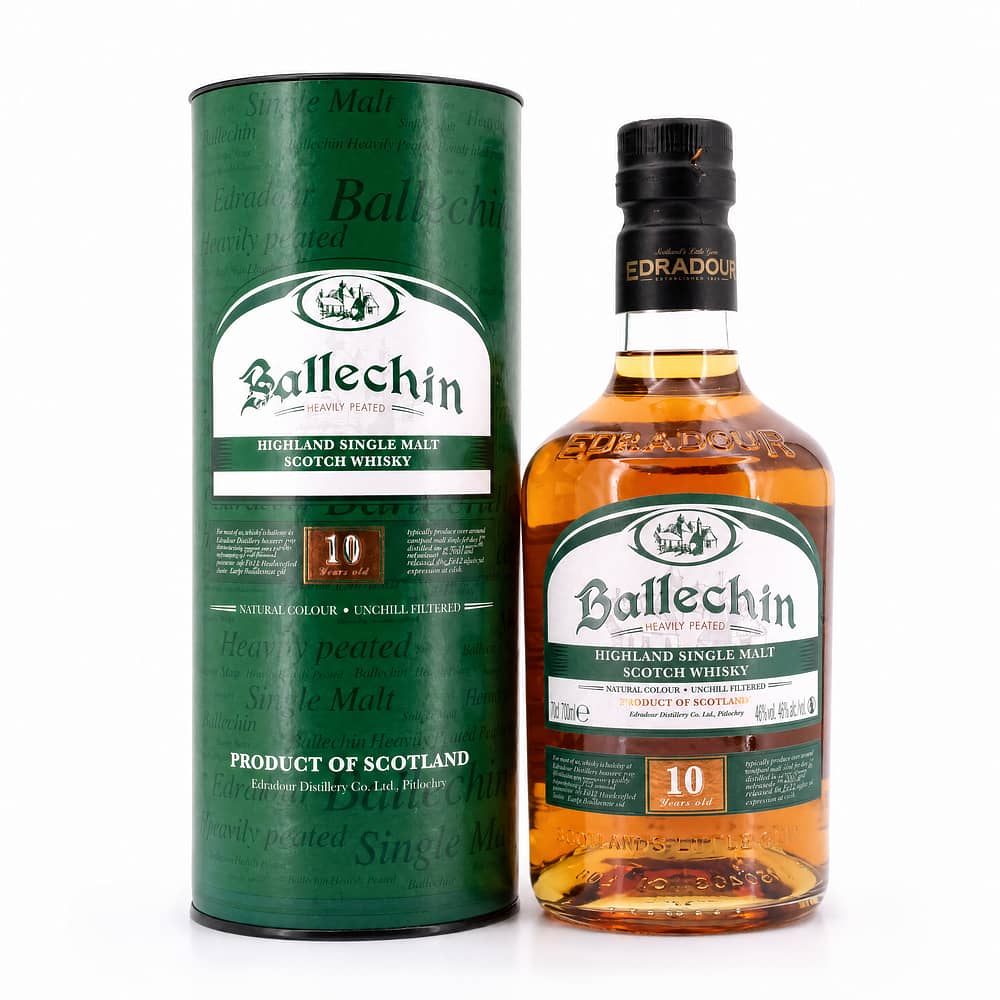 Edradour Ballechin 10 Jahre Heavily Peated 0,70 Liter/ 46.0% vol Produktbild