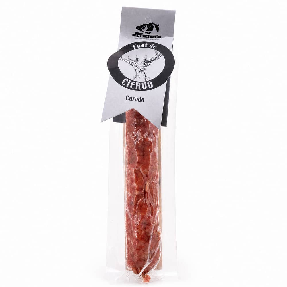 Embuastur Fuet de Ciervo Hirschsalami 200 Gramm Produktbild