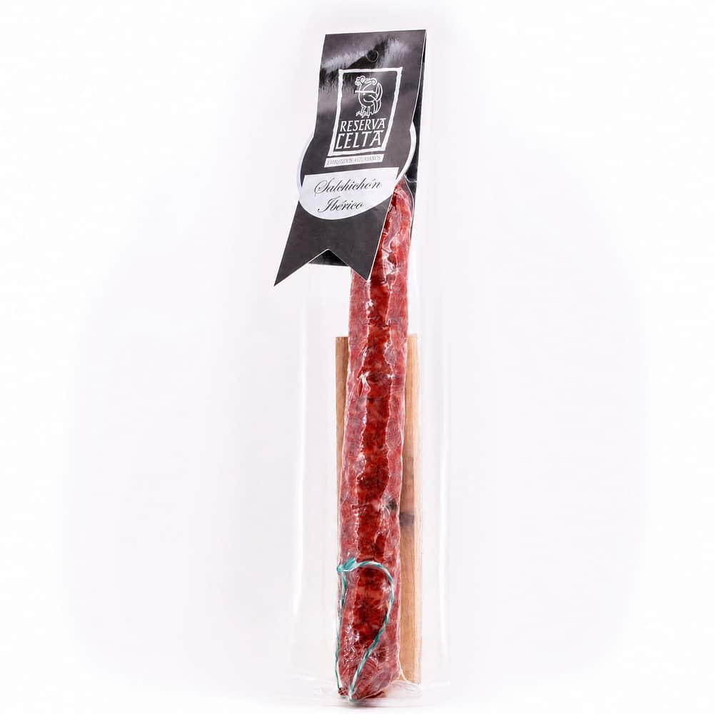 Embuastur Rexerva Celta Salchichón Iberico-Salami 200 Gramm Produktbild