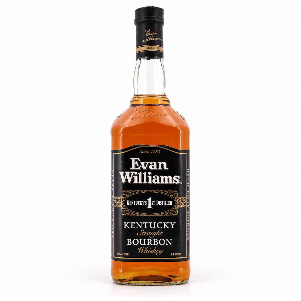 Evan Williams Black Label Literflasche 1 Liter/ 43.0% vol Produktbild