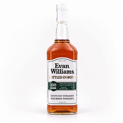 Evan Williams Bottled in Bond 100 Proof Kentucky Straight Bourbon Whiskey Literflasche Produktbild