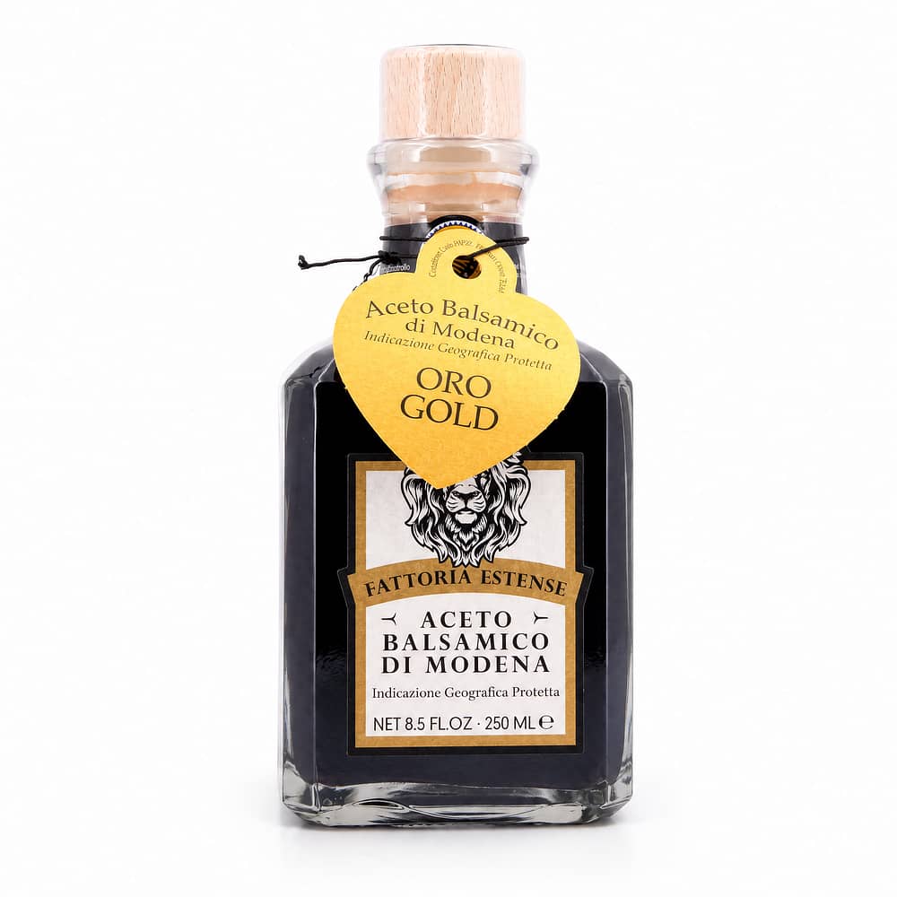 Fattoria Estense Aceto Balsamico di Modena I.G.P. Oro Gold 0,250 Liter Produktbild