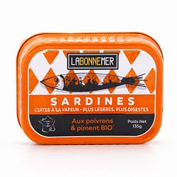 Ferrigno La Bonne Mer Sardinen mit Bio Paprika und Piment 135g Produktbild