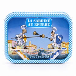 Ferrigno La Bonne Mer Sardinen mit Butter und Fleur de sel aus Camargue (zum Braten) 115g Produktbild