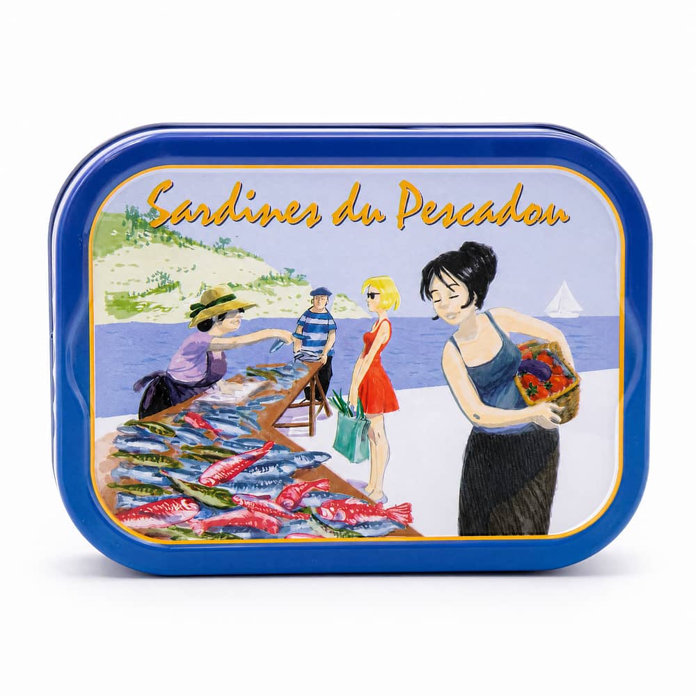 Ferrigno Sardinen 'Pescadou'  (Les belles de Marseille) 115g 75 Gramm Abtropfgewicht Produktbild