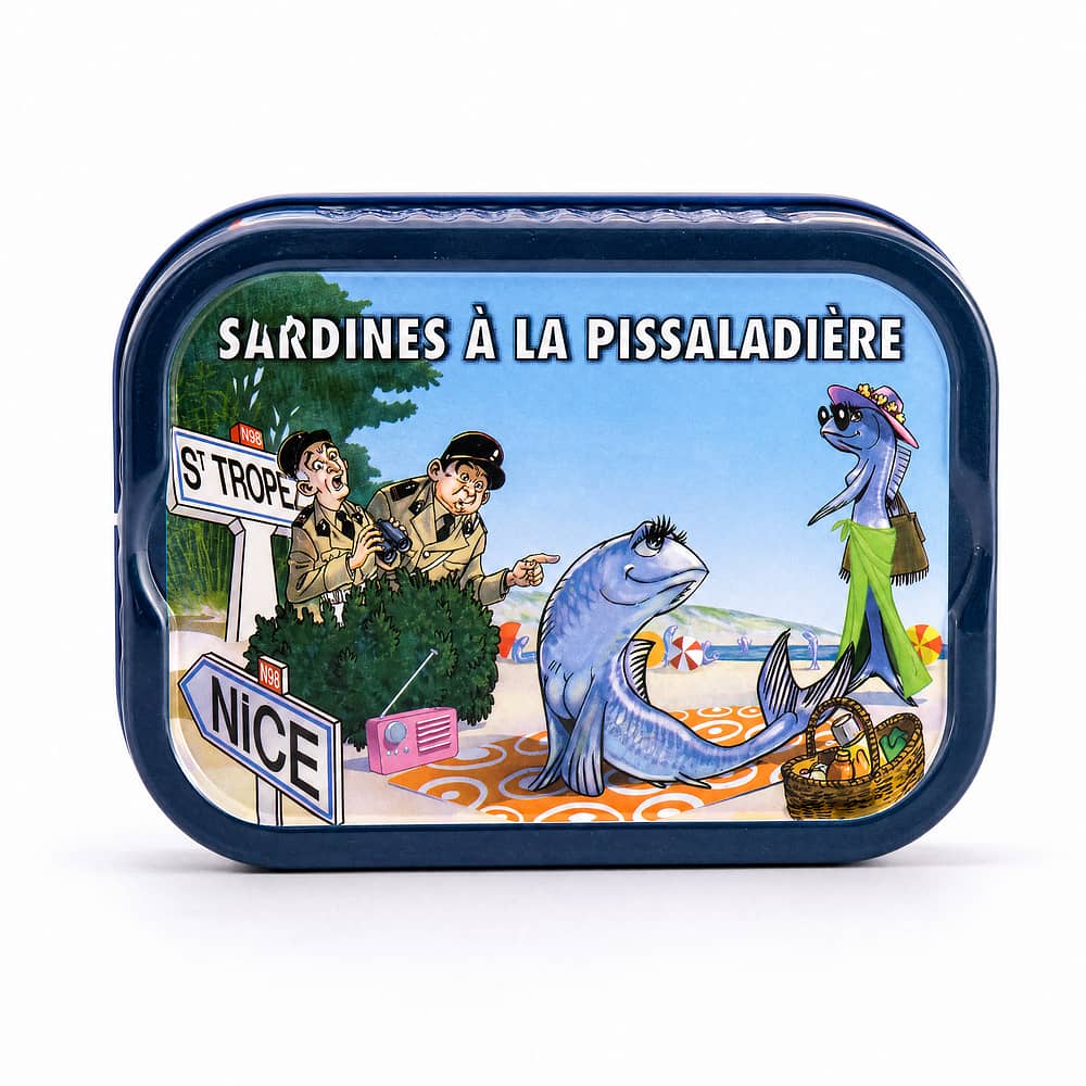Ferrigno Sardinen Pissaladière 115g 65 Gramm Abtropfgewicht Produktbild