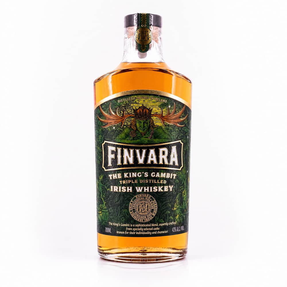 Finvara The Kings Gambit Irish Whiskey Triple Distilled 0,70 Liter/ 43.0% vol Produktbild