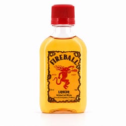 Fireball Cinnamon Whisky Liqueur Miniatur (PET-Flasche) Produktbild
