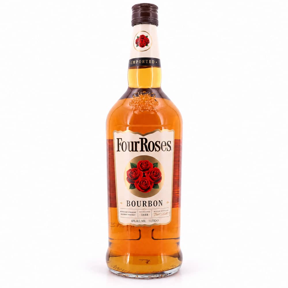 Four Roses Kentucky Straight Bourbon Whiskey Literflasche 1 Liter/ 40.0% vol Produktbild