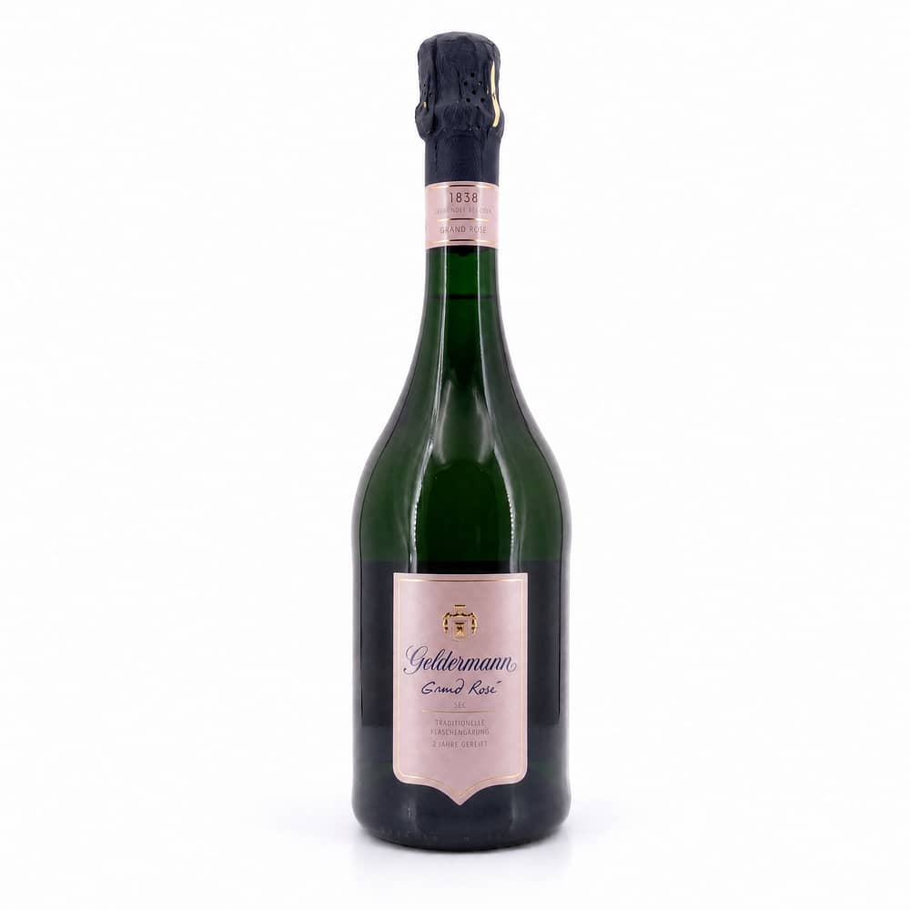 Geldermann Grand Rose Sec Traditionelle Flaschengärung 2 Jahre gereift (trocken) 0,750 Liter/ 12.0% vol Produktbild