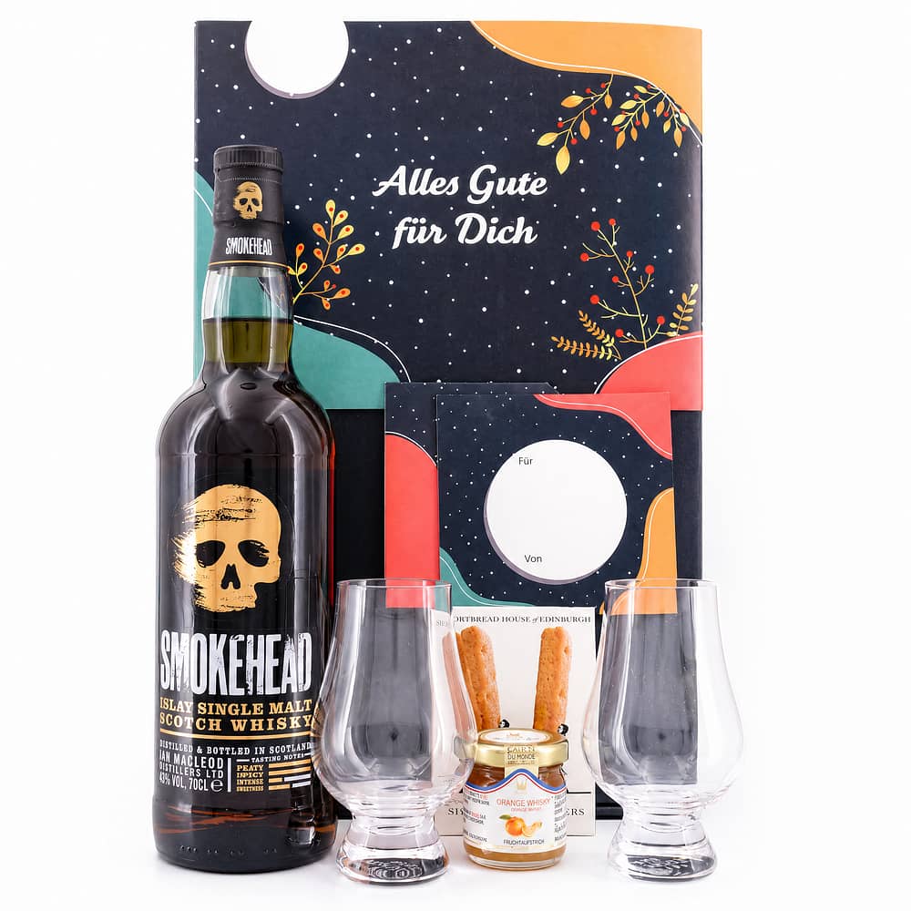 genuba Präsent "Islay-Momente Smokehead" 0,70 Liter/ 43.0% vol Produktbild