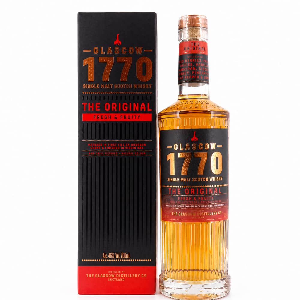 Glasgow Distillery 1770 Glasgow Single Malt The Original 0,70 Liter/ 46.0% vol Produktbild