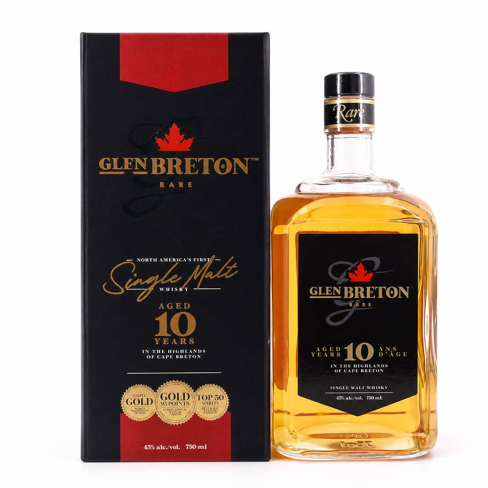 Glen Breton Rare 10 Jahre Single Malt Whisky 0,70 Liter/ 43.0% vol Produktbild