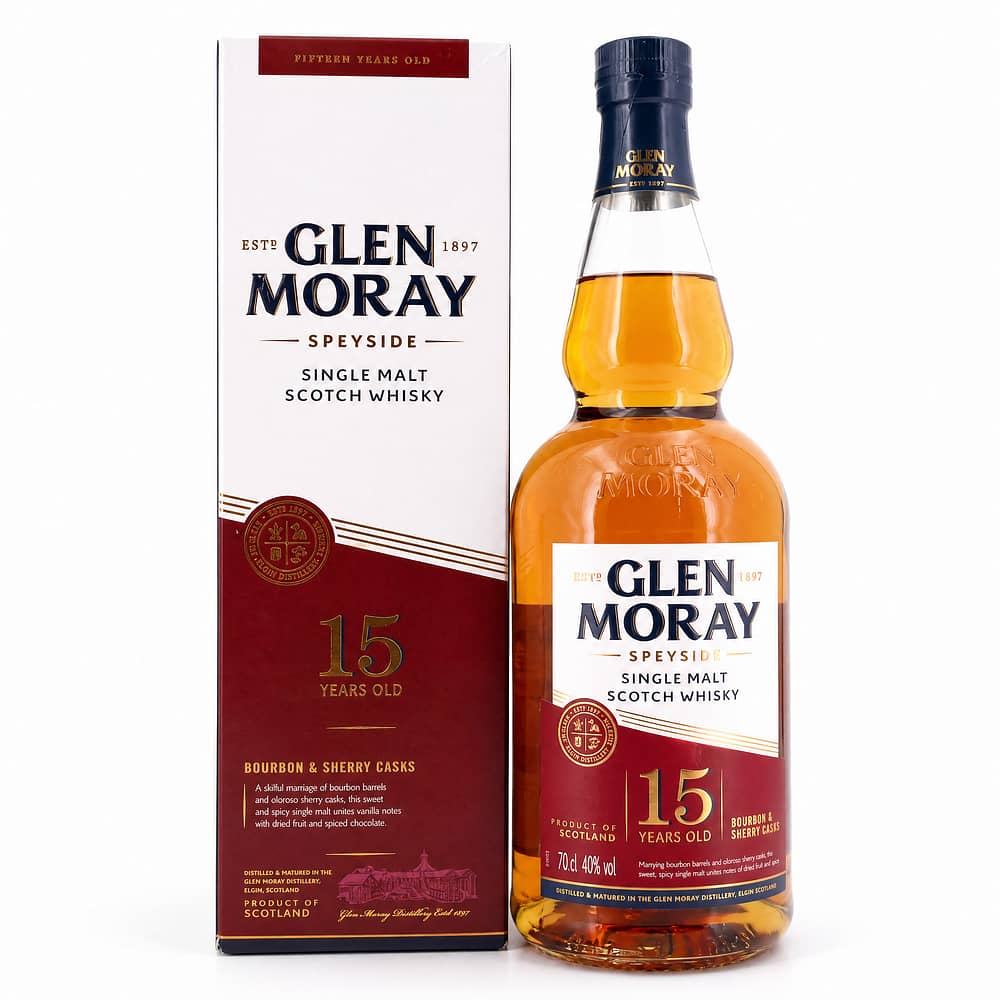 Glen Moray 15 Jahre 0,70 Liter/ 40.0% vol Produktbild
