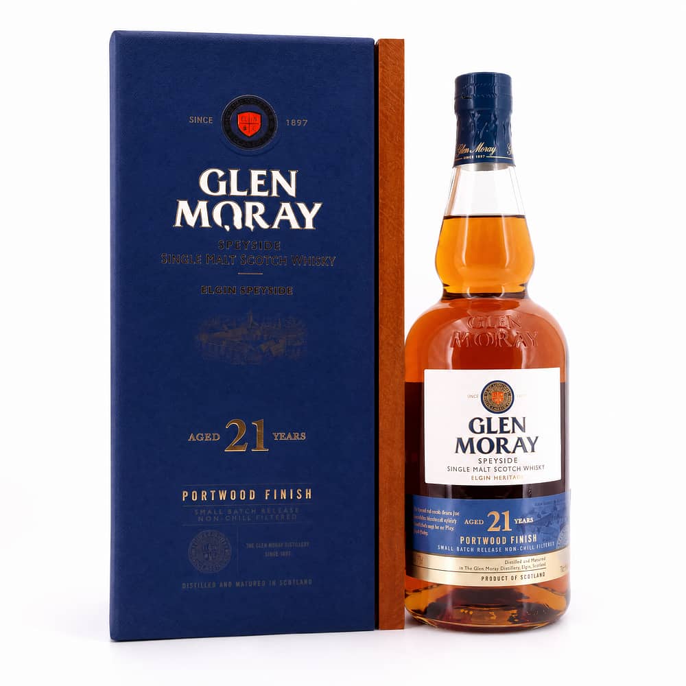 Glen Moray 21 Jahre Port Wood Finish 0,70 Liter/ 46.3% vol Produktbild