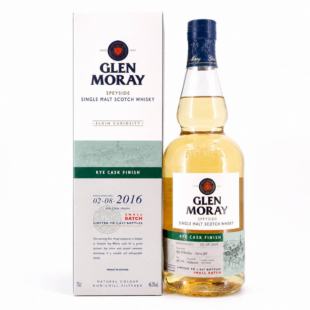Glen Moray Curiosity Range Rye Cask 0,70 Liter/ 46.3% vol Produktbild