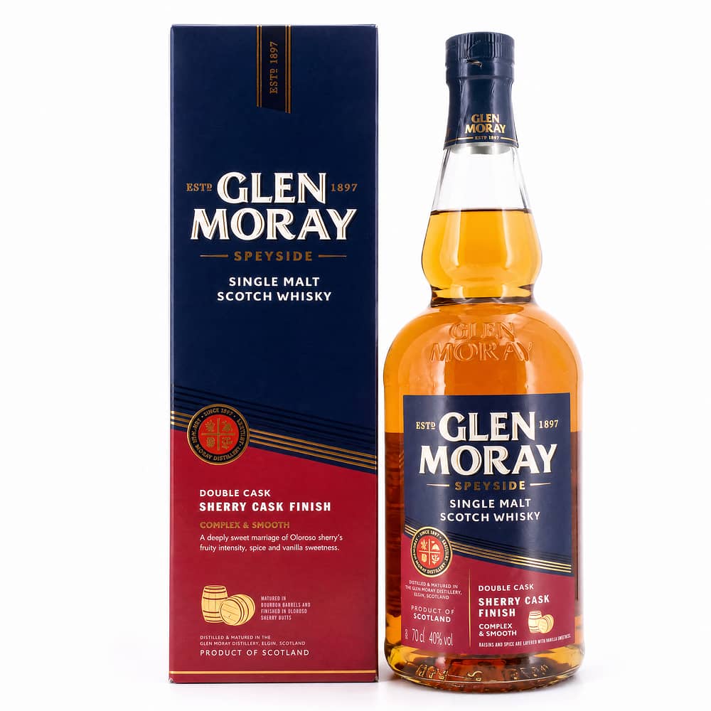 Glen Moray Sherry Cask Finish 0,70 Liter/ 40.0% vol Produktbild