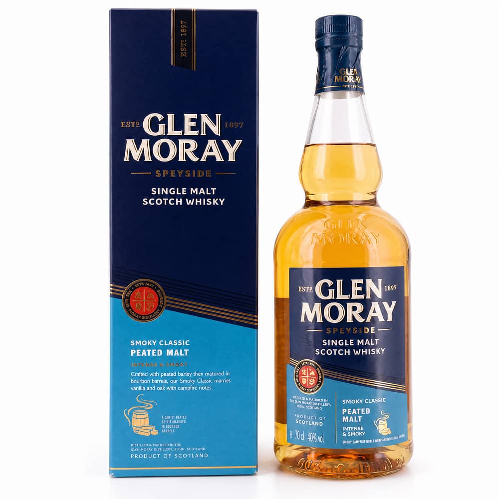 Glen Moray Peated 0,70 Liter/ 40.0% vol Produktbild
