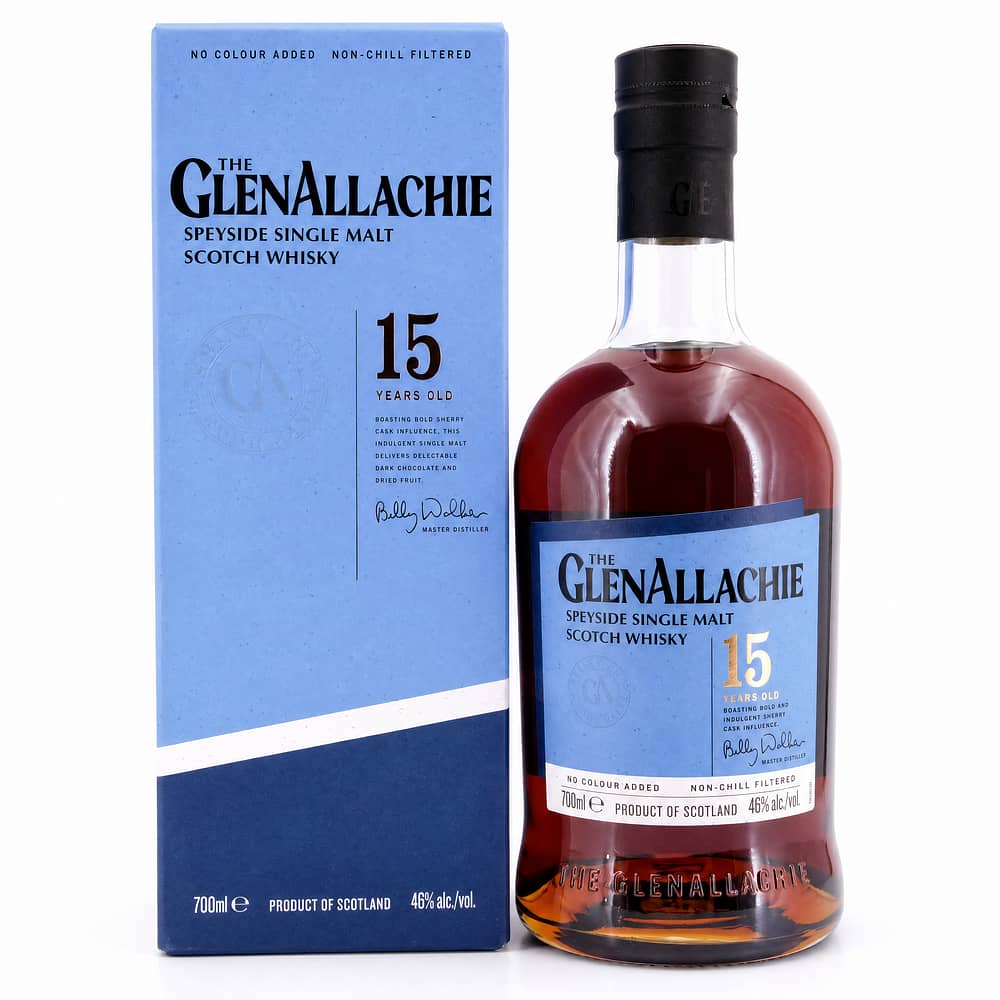 GlenAllachie 15 Jahre 0,70 Liter/ 46.0% vol Produktbild