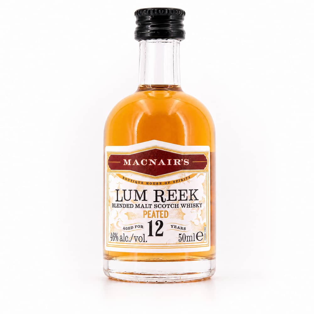 GlenAllachie MacNair`s Lum Reek Blended Malt 12 Jahre Peated Miniatur 0,050 Liter/ 46.0% vol Produktbild