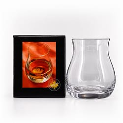 Glencairn Canadian Whisky-Glas mit Ahornblatt im Glasboden Produktbild