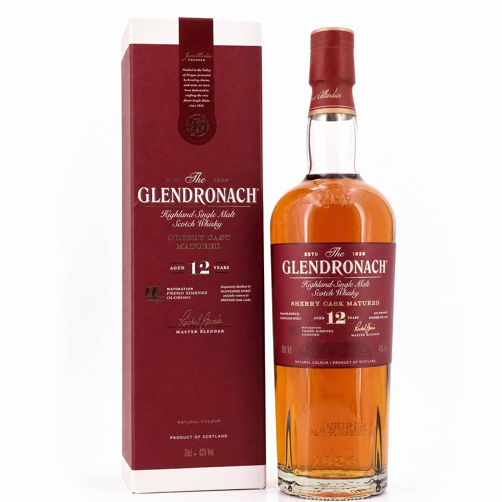 Glendronach 12 Jahre PX Oloroso Sherry Casks 0,70 Liter/ 43.0% vol Produktbild
