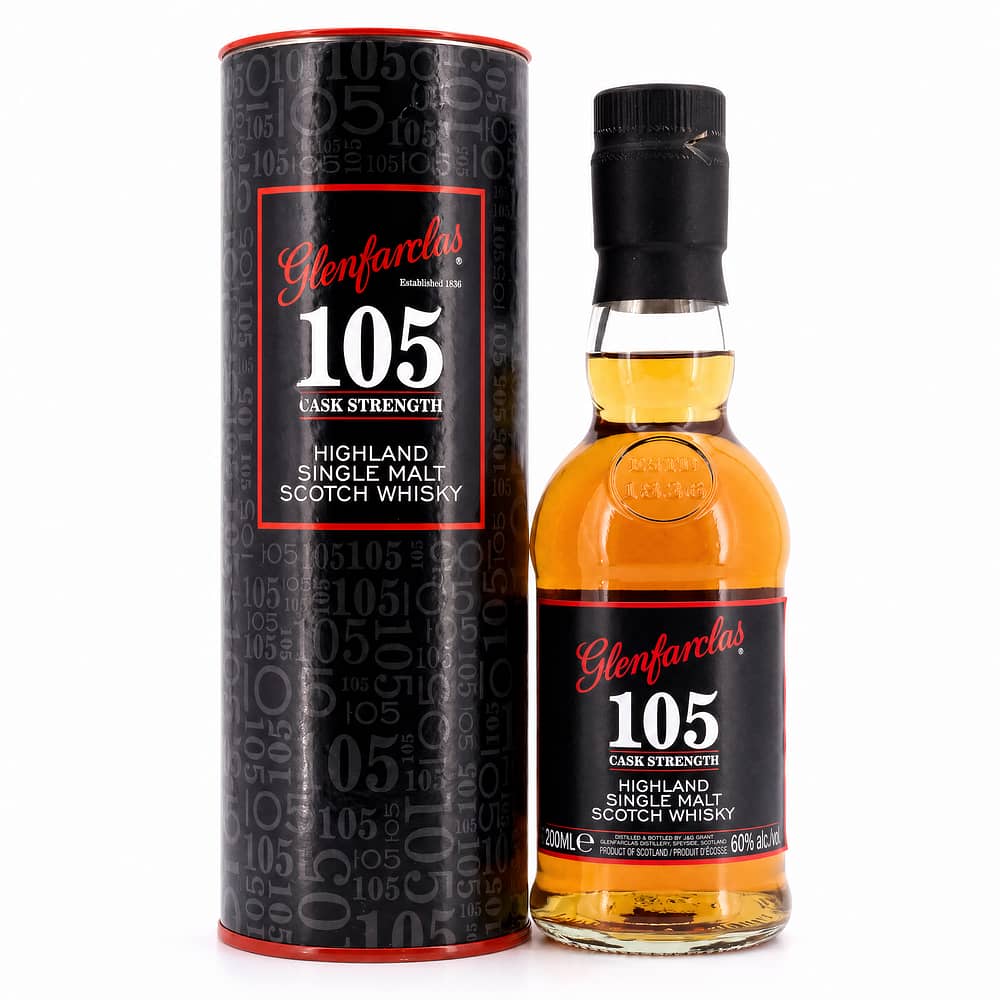 Glenfarclas 105 Cask strength Midi 0,20 Liter/ 60.0% vol Produktbild