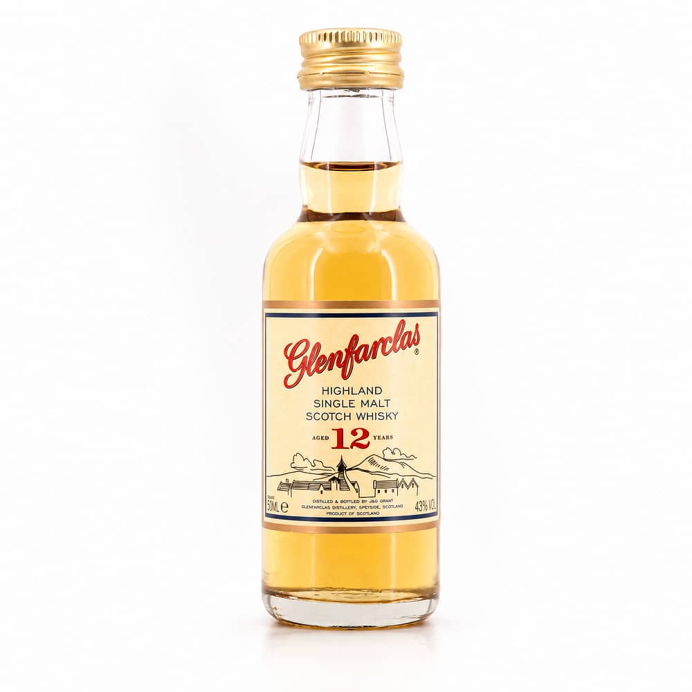 Glenfarclas 12 Jahre Miniatur 0,050 Liter/ 43.0% vol Produktbild
