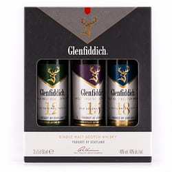 Glenfiddich Tasting Pack 12, 15 & 18 Jahre je 0,05l Produktbild
