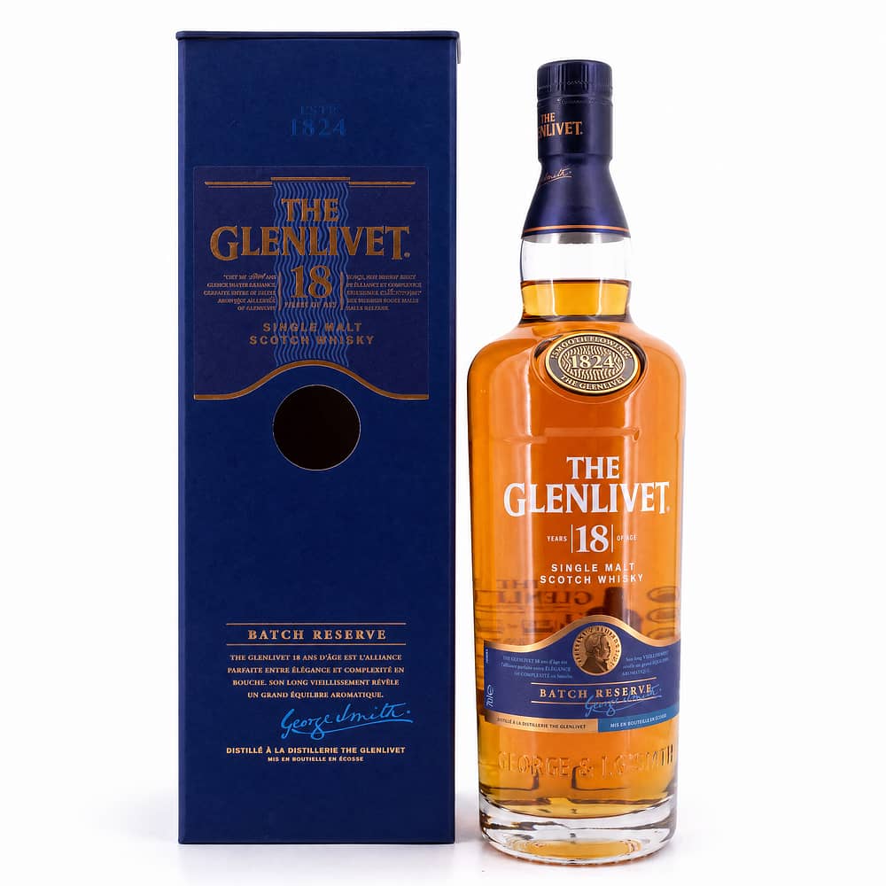 Glenlivet 18 Jahre Batch Reserve 0,70 Liter/ 40.0% vol Produktbild