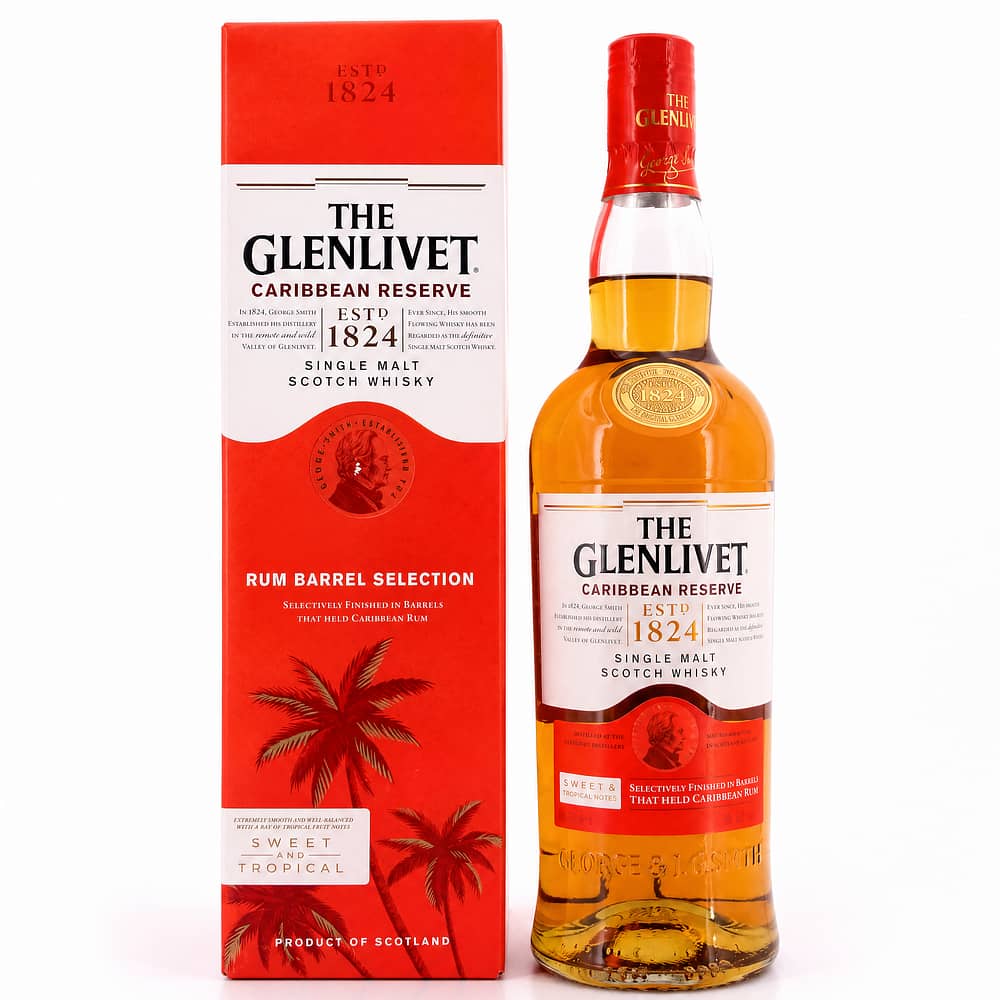 Glenlivet Caribbean Reserve 0,70 Liter/ 40.0% vol Produktbild