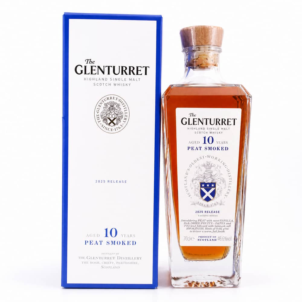 Glenturret 10 Jahre Peat Smoked 0,70 Liter/ 46.6% vol Produktbild