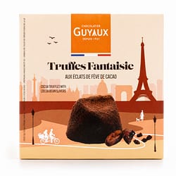 Guyaux Kakaokonfekt mit Kakaosplittern Produktbild