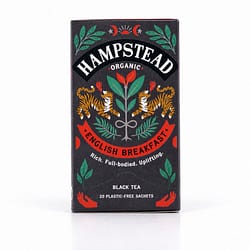 Hampstead Tea BIO Organic English Breakfast 20 Teebeutel Produktbild