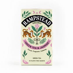 Hampstead Tea BIO Organic Green Tea & Jasmine 20 Teebeutel Produktbild