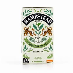 Hampstead Tea BIO Organic Green Tea Clean 20 Teebeutel Produktbild