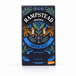 Hampstead Tea BIO Organic Indian Chai Black Tea 20 Teebeutel Gewürzter Schwarztee Produktbild