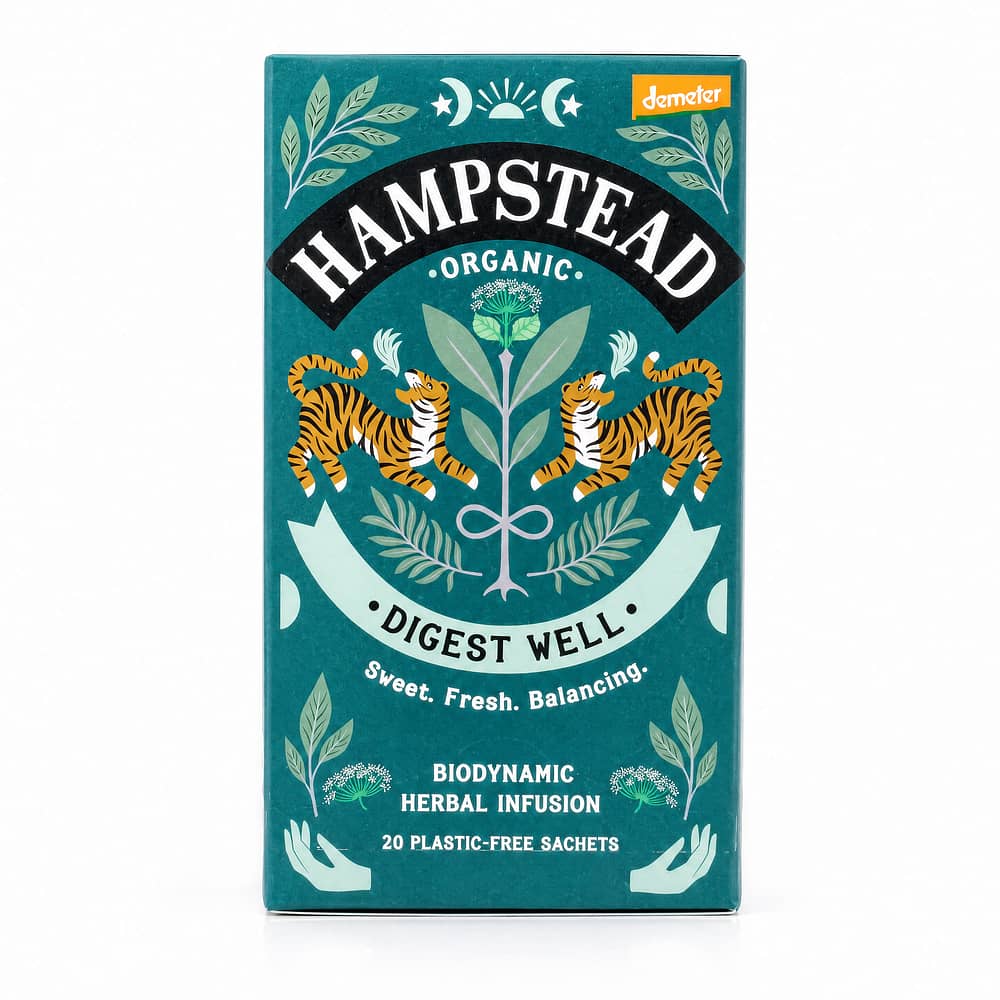 Hampstead Tea Digest Well „Gute Verdauung“ – Kräutertee 30 Gramm Produktbild