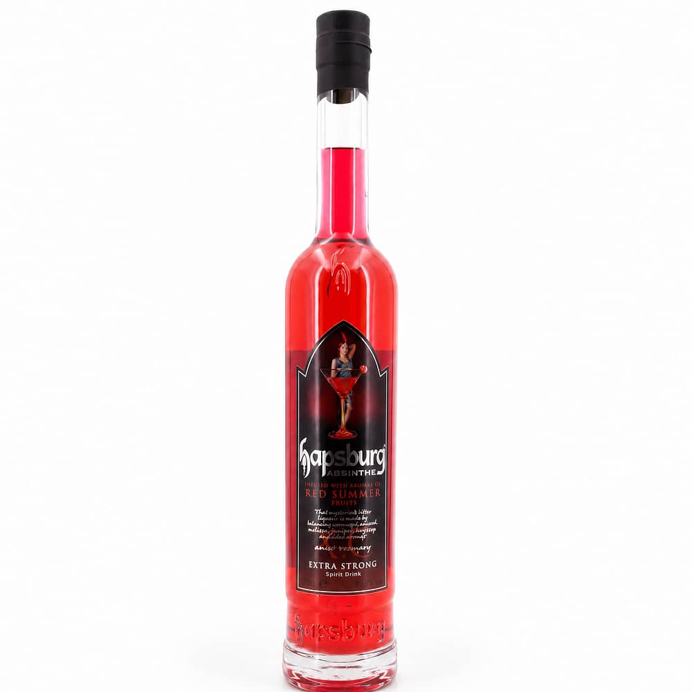 Hapsburg Absinthe Premium Extra Strong Red Summer Fruits 0,50 Liter/ 89.9% vol Produktbild
