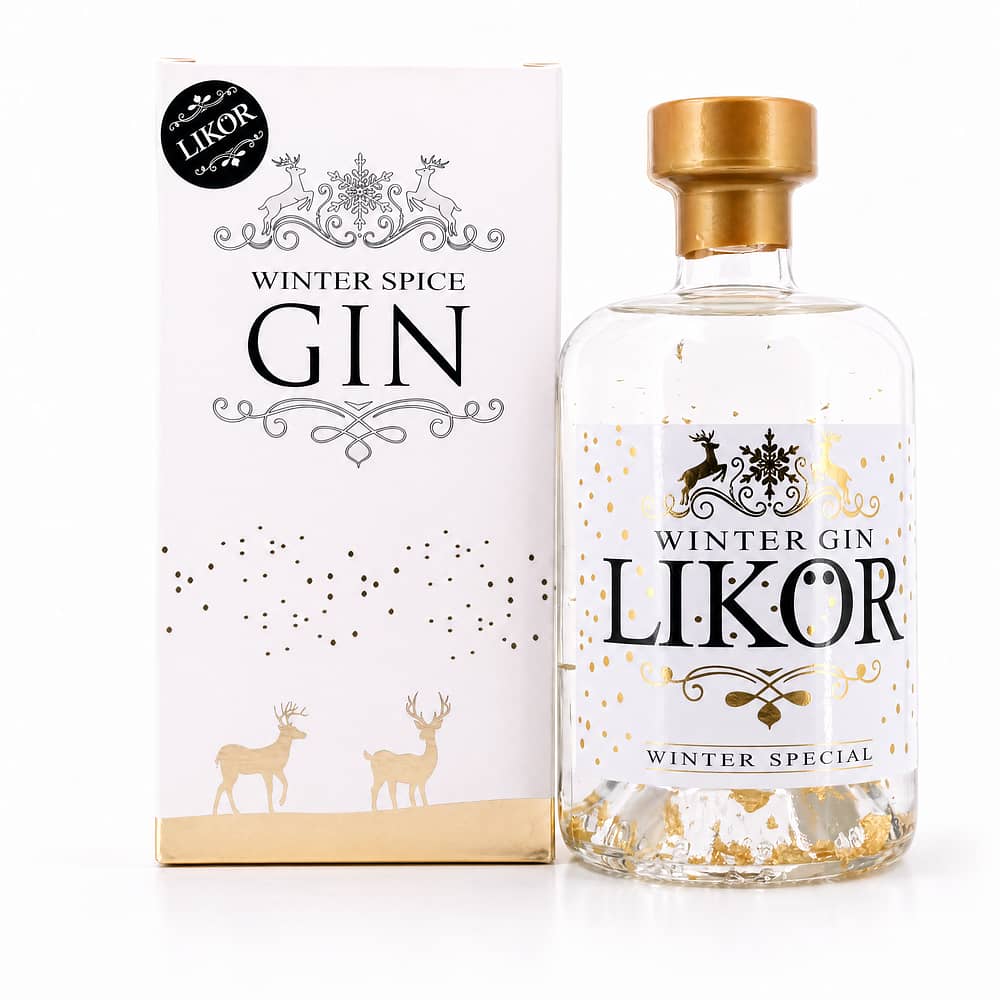 Heinz Eggert Winter Gin Likör mit Blattgold 0,50 Liter/ 47.0% vol Produktbild