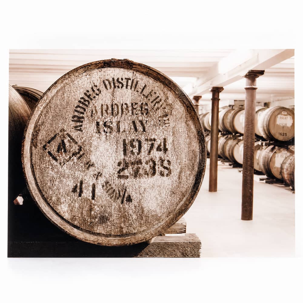 Heinz Fesl Postkarte Ardbeg Cask 1974 1 Stück Produktbild