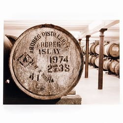 Heinz Fesl Postkarte Ardbeg Cask 1974 Produktbild