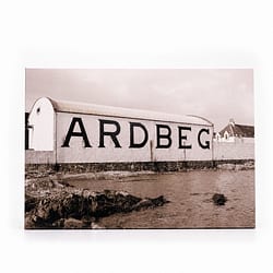 Heinz Fesl Postkarte Ardbeg Warehouse Produktbild