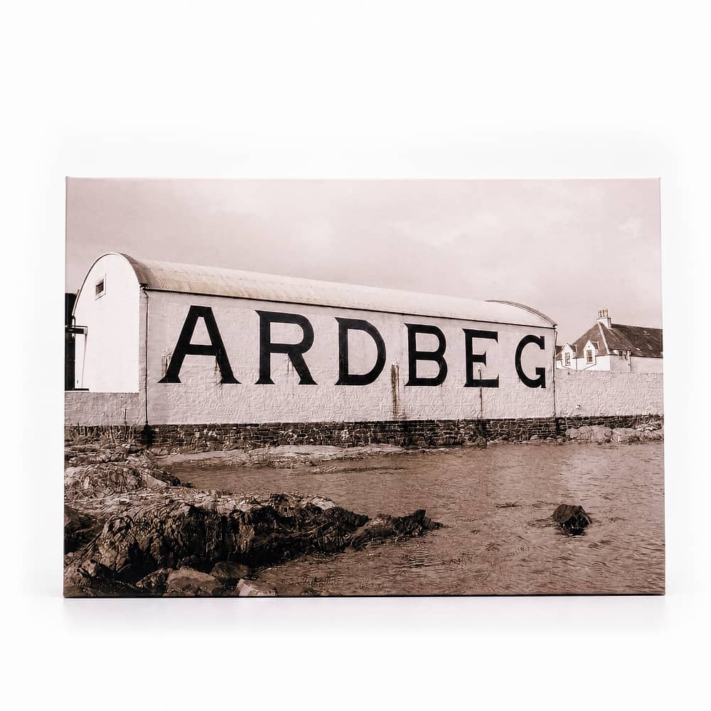 Heinz Fesl Postkarte Ardbeg Warehouse 1 Stück Produktbild