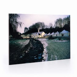 Heinz Fesl Postkarte Edradour Destillerie Produktbild