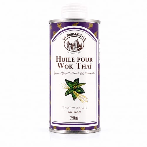 Huilerie Croix Verte Thai Wok Öl aromatisiertes Traubenkernöl 0,250 Liter Produktbild