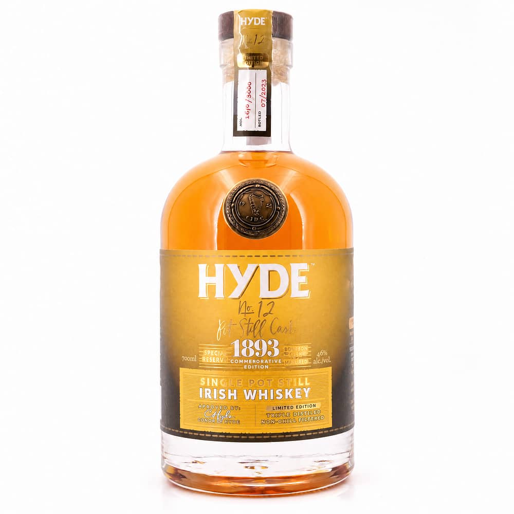 Hyde No. 12 Single Pot Still Irish Whiskey Bourbon & Sherry Cask Matured 0,70 Liter/ 46.0% vol Produktbild