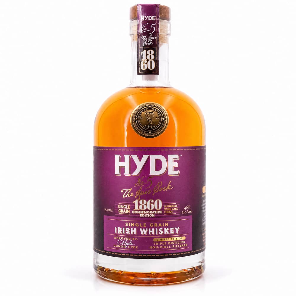 Hyde No. 5 Single Grain Burgundy Wood Finish 0,70 Liter/ 46.0% vol Produktbild