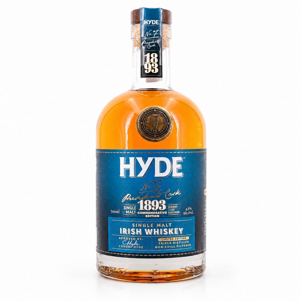 Hyde No. 7 Single Malt Presidents Cask Sherry Casks Matured 0,70 Liter/ 46.0% vol Produktbild