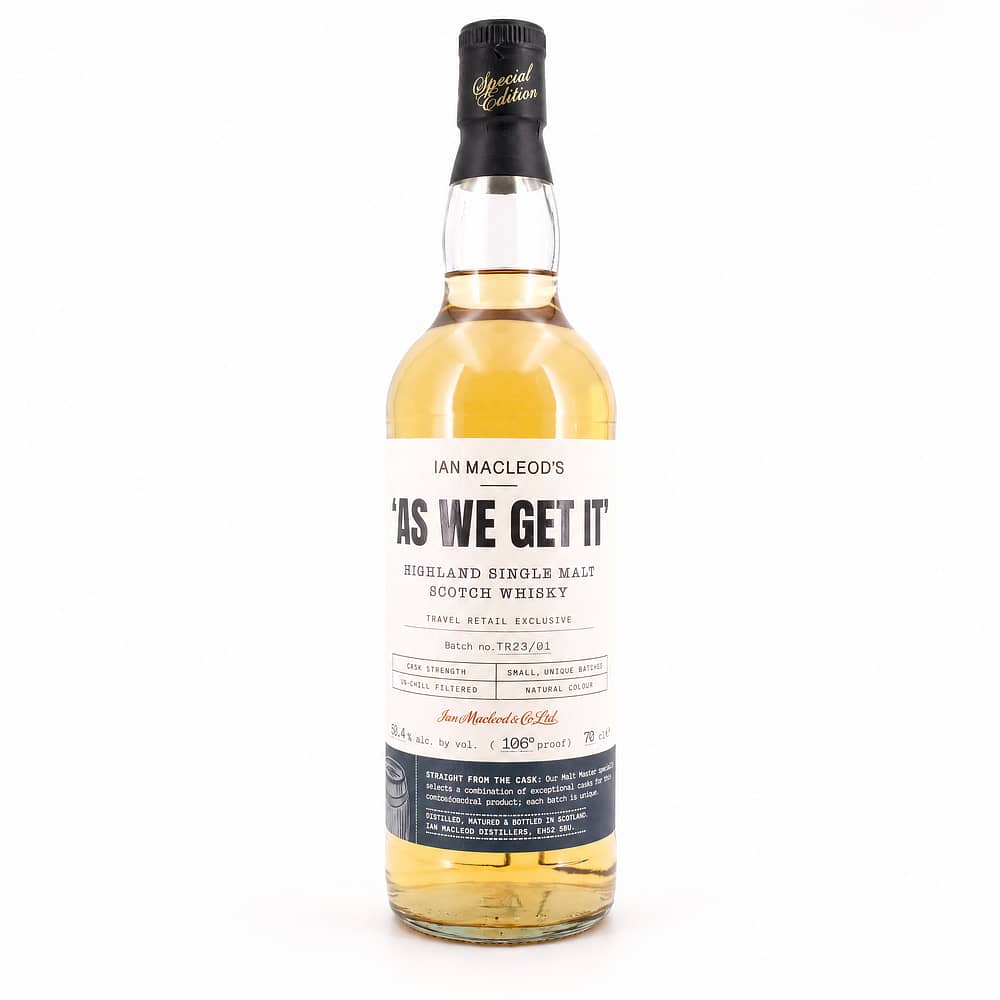 Ian Macleod as we get it Highland Single Malt Cask strength Batch 1 0,70 Liter/ 60.4% vol Produktbild